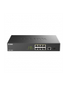 D-LINK 8 Gigabit PoE/PoE+ ports And 1 Gigabit port And 1 SFP port Metallic 125W PoE budget - nr 16