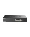 D-LINK 8 Gigabit PoE/PoE+ ports And 1 Gigabit port And 1 SFP port Metallic 125W PoE budget - nr 9