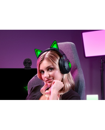 Razer Kraken Kitty V2 BT Czarny (RZ0404860500R3M1) nr 1