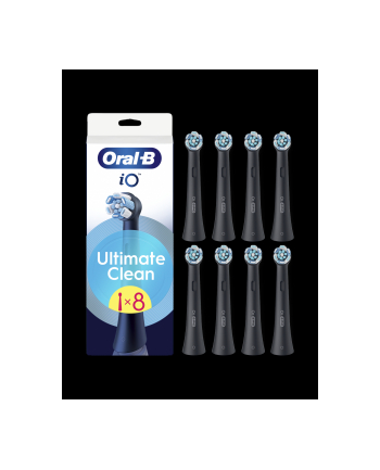 Oral-B Końcówki iO Ultimate Clean Black XXL 8szt. nr 1