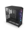 NZXT Obudowa H9 Flow 2025 Midi tower z oknem czarna - nr 44