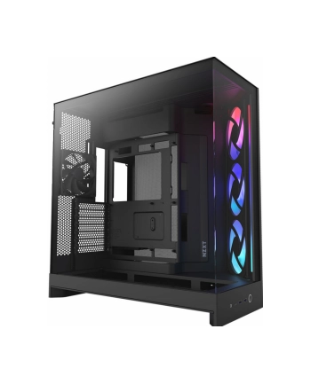 NZXT Obudowa H9 Flow 2025 Midi tower z oknem czarna