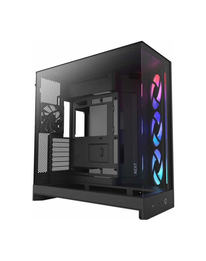 NZXT Obudowa H9 Flow 2025 Midi tower z oknem czarna główny