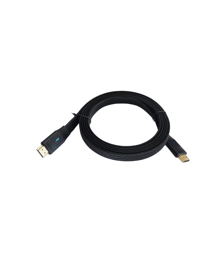 tb Kabel HDMI v 2.1 płaski 3m czarny główny