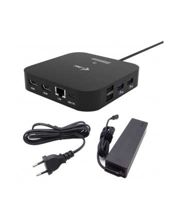 i-tec Stacja dokująca USB-C 2x HDMI Dock PD + Ładowarka 100W