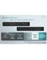 i-tec Stacja dokująca USB-C Intelligent Triple Display Docking Station Power Delivery 100W - nr 7
