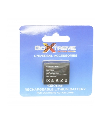 easypix GoXtreme Battery for Endurance, Discovery,Rally Wifi