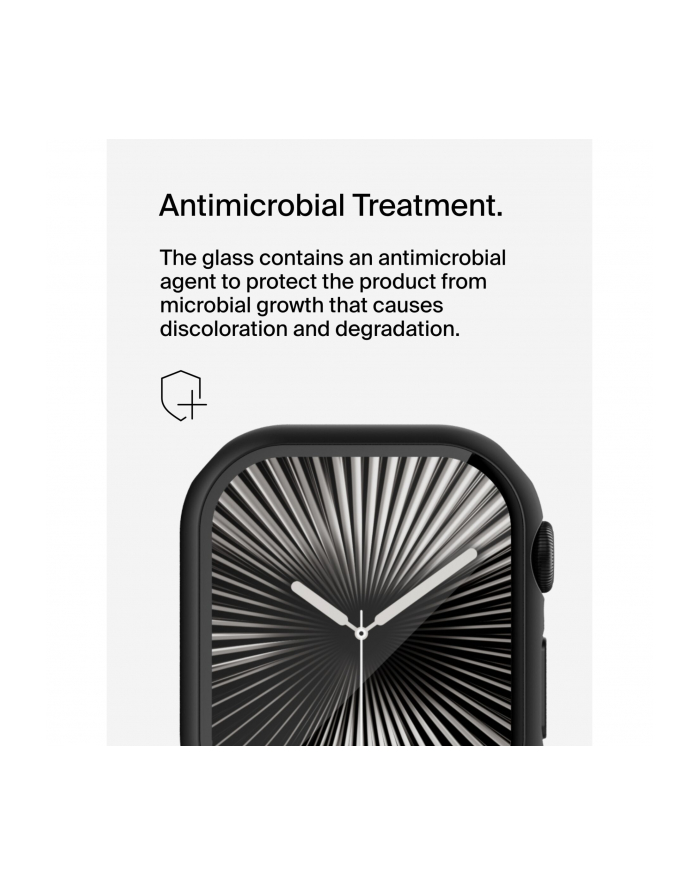 Belkin Temp.Curve 2w1 360 antib Displ.Apple Watch 10, 42mm czar. główny