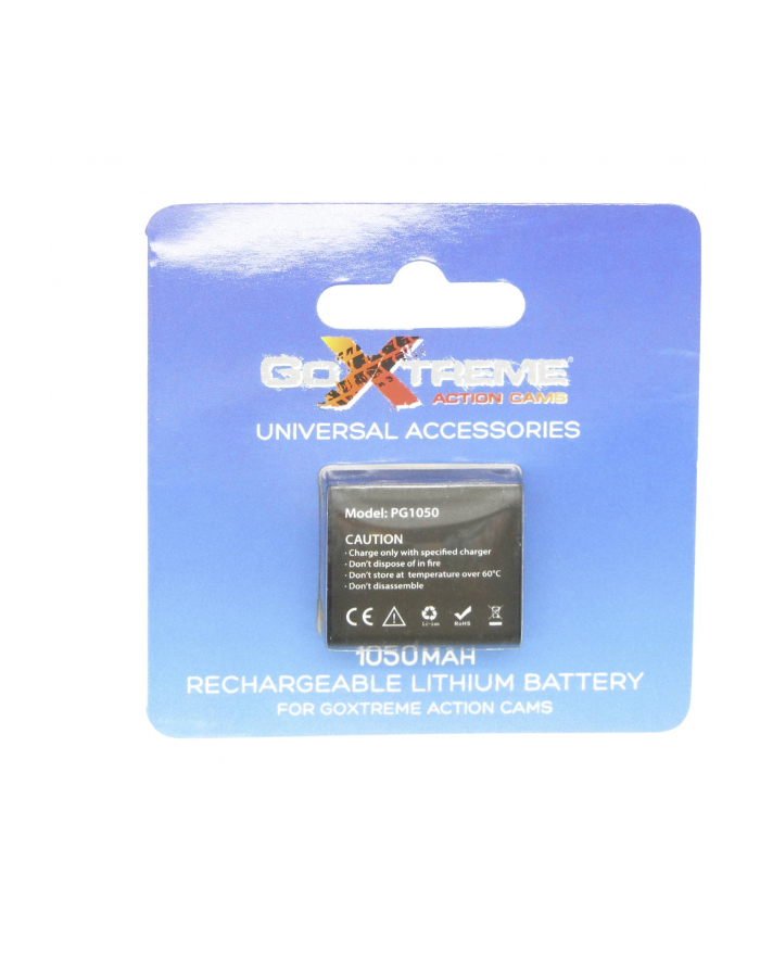 easypix GoXtreme Battery for Endurance, Discovery,Rally Wifi główny