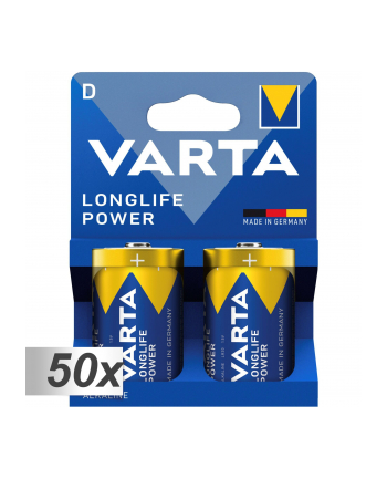 50x2 Varta Longlife Power Mono D LR 20 PU karton zbiorczy nr 1