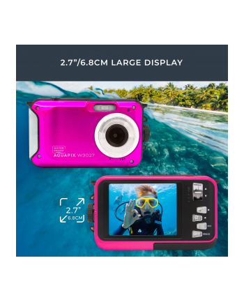 Easypix Aquapix W3027 Wave rozowy nr 1