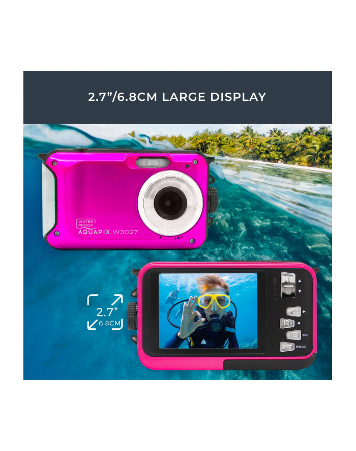 Easypix Aquapix W3027 Wave rozowy główny