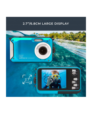 Easypix Aquapix W3027 Wave niebieski nr 1