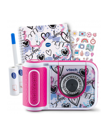 VTech Kidizoom Print Cam rozowy Pakiet Letni Limitowany