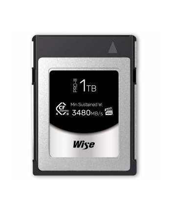 Wise CFexpress 4.0 Type B PRO MK-III R:3700Mbs W:3600MBs