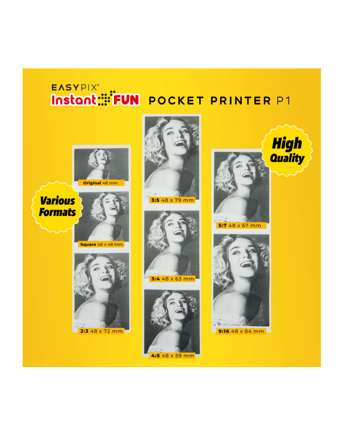 Easypix InstantFUN P1 Pocket Printer główny