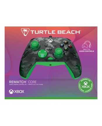 Turtle Beach Rematch Core Wire XB Ghost Camo Black 'amp; green