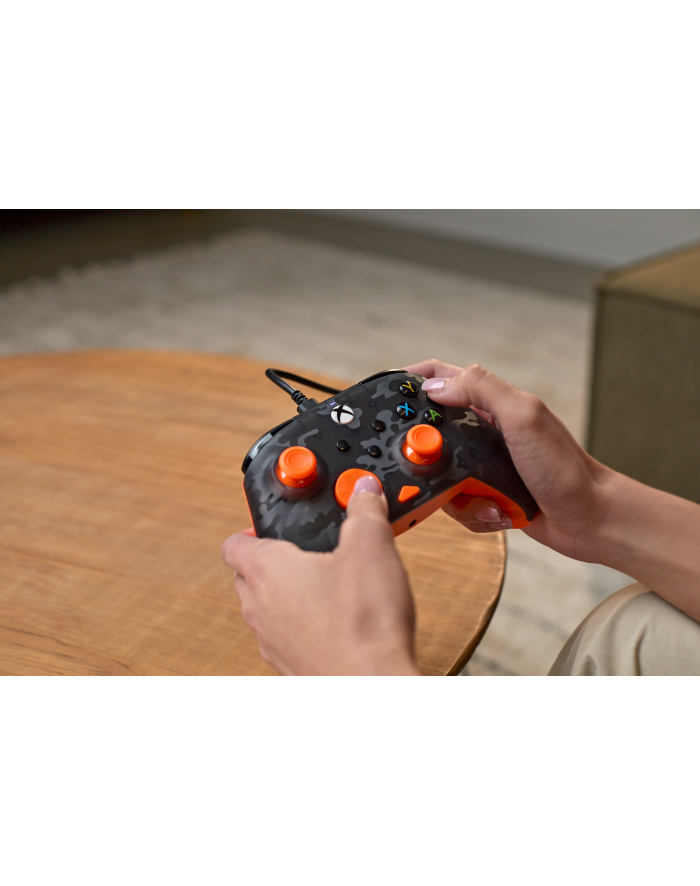 Turtle Beach Rematch Core Wire XB Ghost Camo Black 'amp; pomarancz główny
