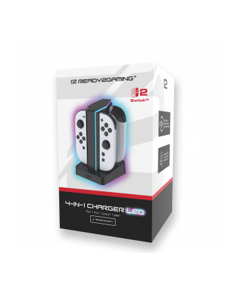 ready2gaming Nintendo Switch 2 4 in 1 Ladowarka LED nr 1