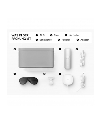 Ulike Air3 bialy + Torba Skorz. IPL-Urzadzenie do depilac