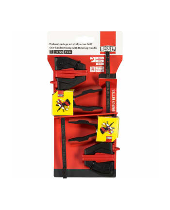 Bessey Einhandzwinge z dreh- barem grip S
