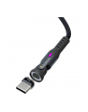STATIK 360Pro braided czerwonyating 3 magn. tips 6-in-1 Cable Black 2m - nr 10