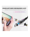 STATIK 360Pro braided czerwonyating 3 magn. tips 6-in-1 Cable Black 2m - nr 13