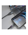 STATIK 360Pro braided czerwonyating 3 magn. tips 6-in-1 Cable Black 2m - nr 3