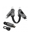 STATIK HexCharge Universal 4-in-1 Fast Charging Cable Black - nr 1