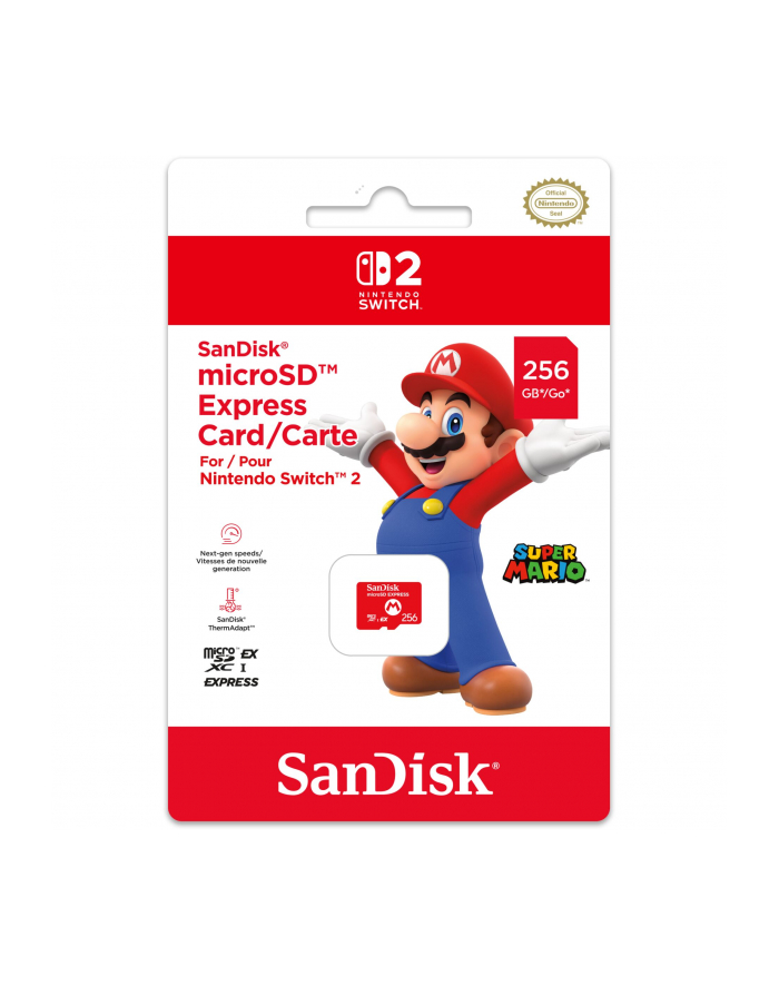 Nintendo SanDisk microSD EXPRESS Card 256 GB główny