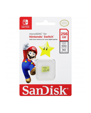 SanDisk MicroSDXC 100MB    256GB Nintendo      SDSQXAO-256G-GNCZN nr 1