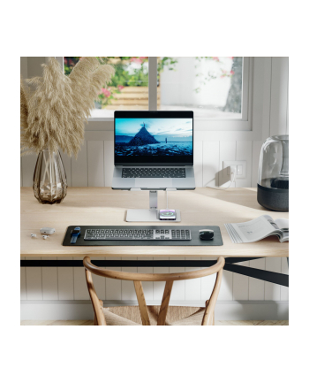 Alogic Elite Aluminum Laptop Bezprzewodowa ladowarka biala