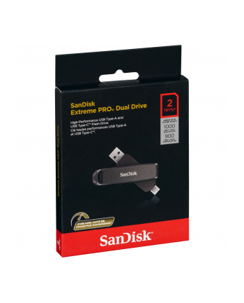 SanDisk Extreme Pro Dual Dri 2TB USB A+C  Flash   SDDDE1-2T00-G46