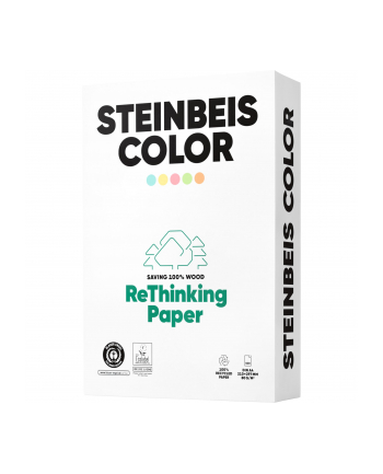 5x 500 Bl Steinbeis Magic Colour zolty A 4 80 g Recyclingpapier