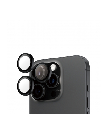 PanzerGlass Hoops Black Camera Lens Pczerwonyector iP 16 Pro / Max nr 1