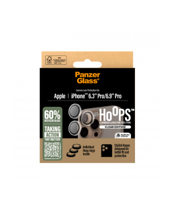 PanzerGlass Hoops Transparent Lens Pczerwonyector iP 16 Pro / Max nr 2