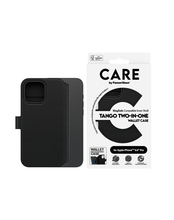 CARE by PanzerGlass Feature Case Wallet MagSafe iP 16 Pro Max główny