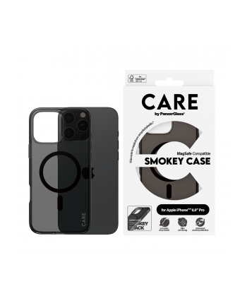 CARE by PanzerGlass Flagship Case Smokey BK MagSafe iP 16 P M nr 1