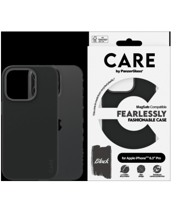 CARE by PanzerGlass Fashionable Case BK MagSafe iP 16 Pro nr 1
