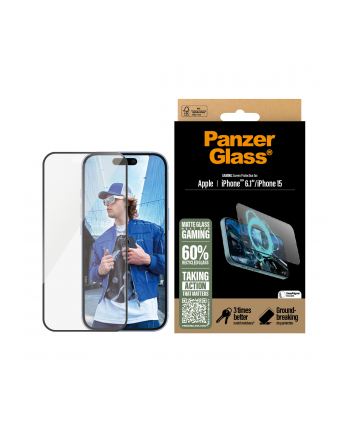 PanzerGlass Gaming Screen Pczerwonyector iPhone 16 15 UWF nr 2