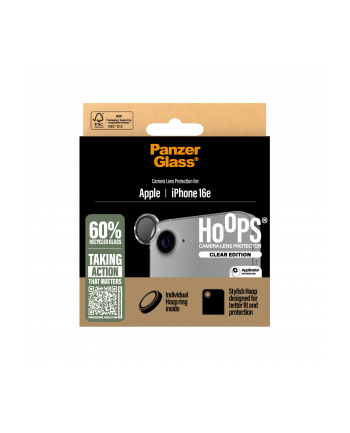 PanzerGlass Hoops Transparent Lens Pczerwonyector iPhone 16e nr 1