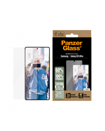 PanzerGlass Screen Pczerwonyector Samsung Galaxy S25 Ultra UWF nr 1