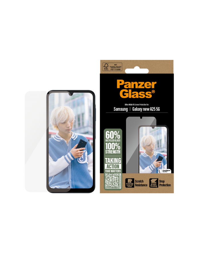 PanzerGlass Screen Pczerwonyector Samsung Galaxy A26 5G UWF główny