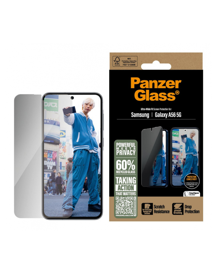 PanzerGlass Privacy Screen Pczerwonyector Samsung Galaxy A56 5G główny