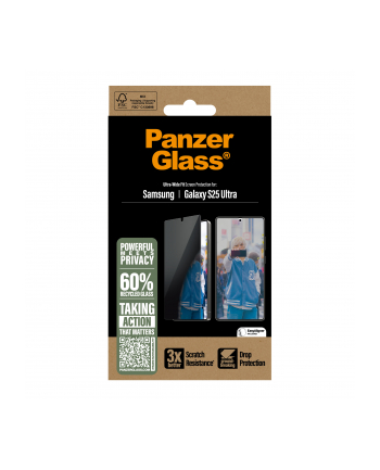 PanzerGlass Privacy Screen Pczerwonyector Samsung Galaxy S25 Ult nr 2