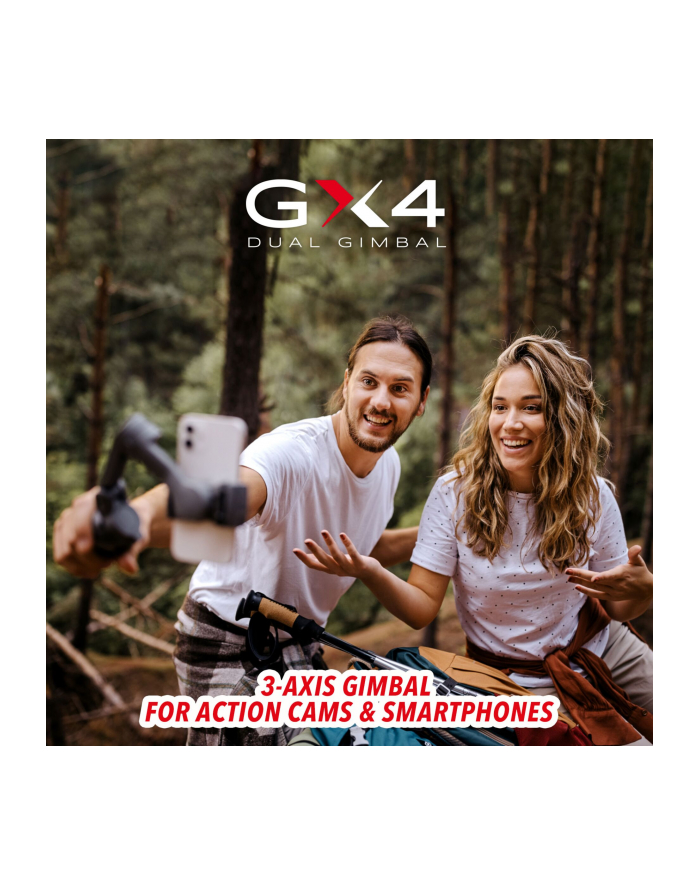 easypix GoXtreme GX4 gimbal z Tracker główny