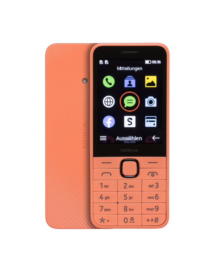 Nokia 215 4G bez zasilania peach główny
