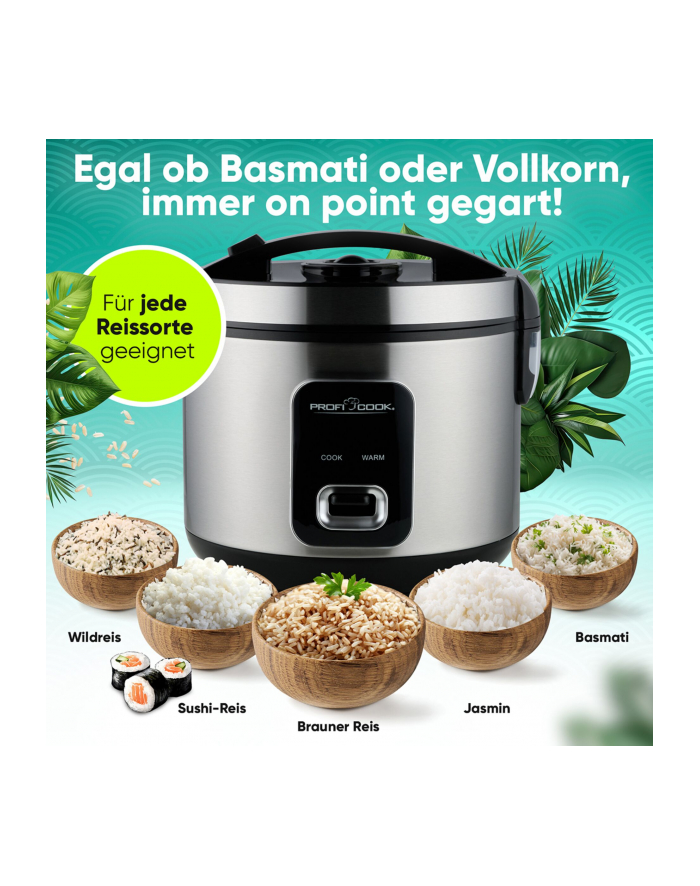 profi cook Proficook PC-RK 1285 ryzowar główny