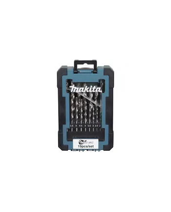 Makita D-78352 Zestaw wiertel do metalu HSS-GS 19-czesci