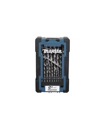Makita D-78368 Zestaw wiertel do metalu HSS-GS 25-tlg.